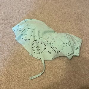 Strapless Cutout Bikini Top